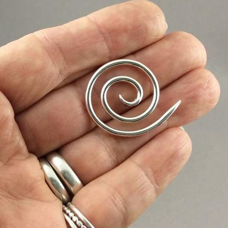 Spiralsticka, Halkfri och Hållbar Handstickningsverktyg, Stickningsartefakt för Tröja och Halsduk