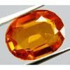 Natural Perfect Fire Orange Sapphire   11 Ct Oval Cut Sparkling Gems A+