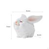Figures Little White Micro Landscape Craft Collectible Home Decoration Creative Ornaments for Desk