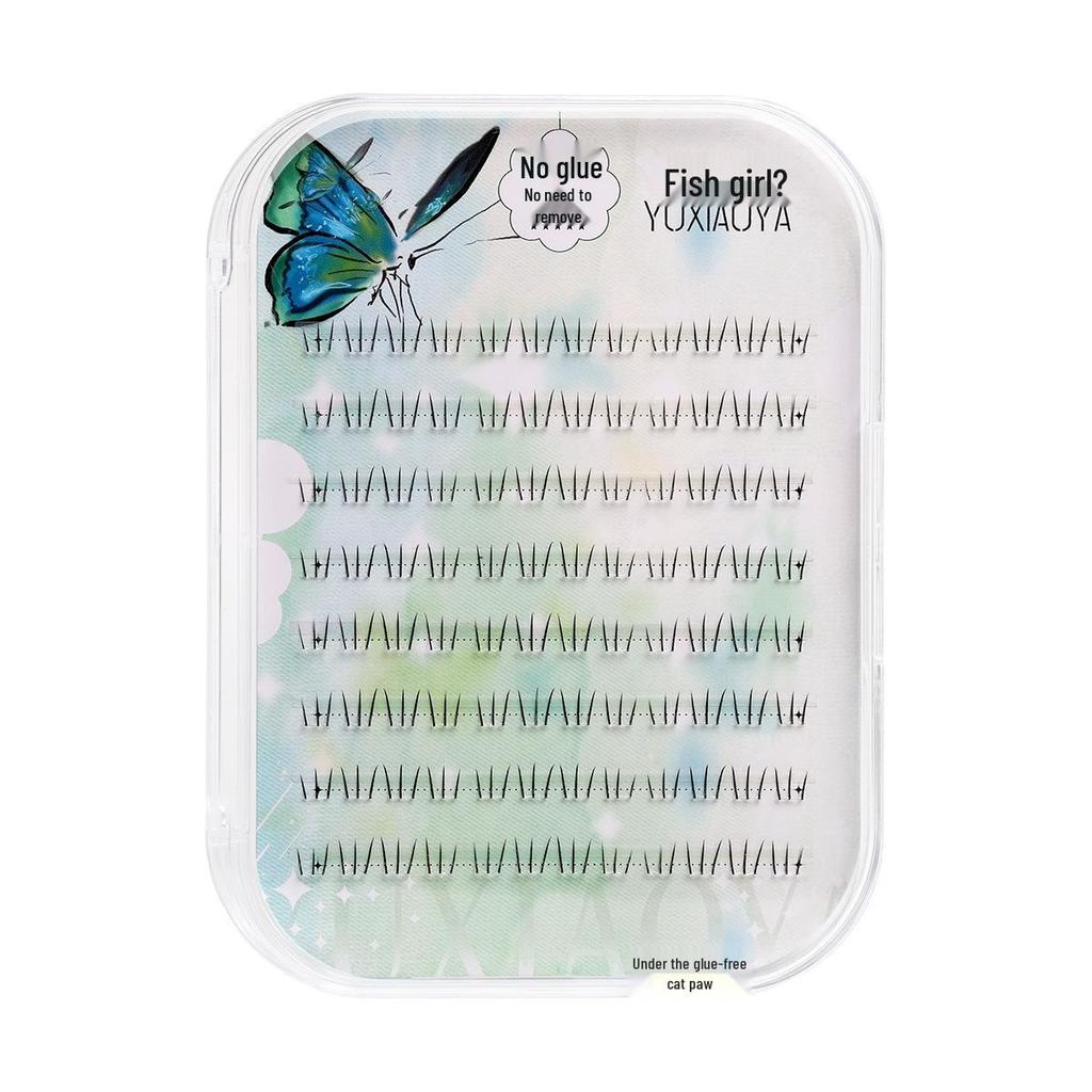 Yu Xiao Ya Glue-Free Cat Paw Lower Lashes - Natural Style Realistic False Eyelashes