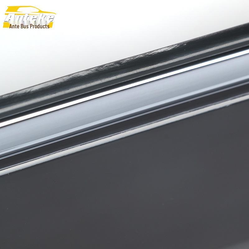 Xiali 13 N7/N5PS; Plastic Rain Guards with Bright Strip Decor.
