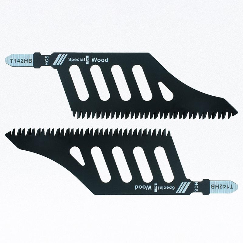 1Pc T142Hb Jigsaw Blade Saw Blades T Shank Flush Cut Replaceable Jigsaw Blade Wood Fiberboard Blades High Precision Cut Tool