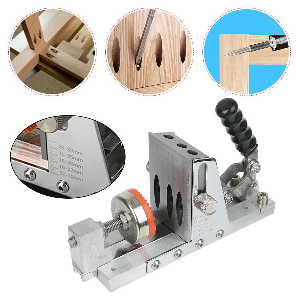 

Набор направляющих для сверла, дырокол, карманный набор приспособлений для отверстий, локатор косых отверстий, угол 15 градусов, деревообрабатывающие DIY столярные инструменты