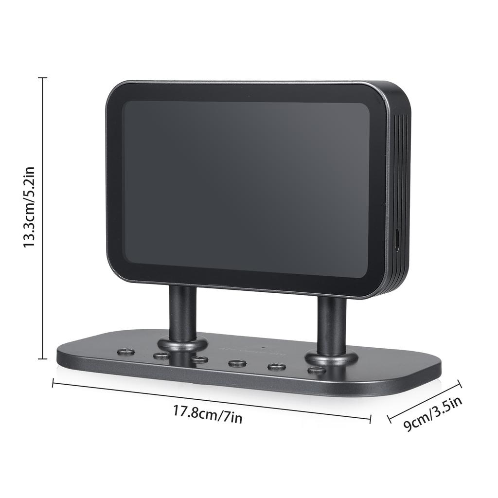 13in1 Innenraumluftqualitätsmonitor Desktop-Luftdetektor zur Verwendung mit WiFi Tuya APP