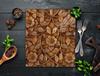 GLASS CUTTING BOARD 45x52 Wood