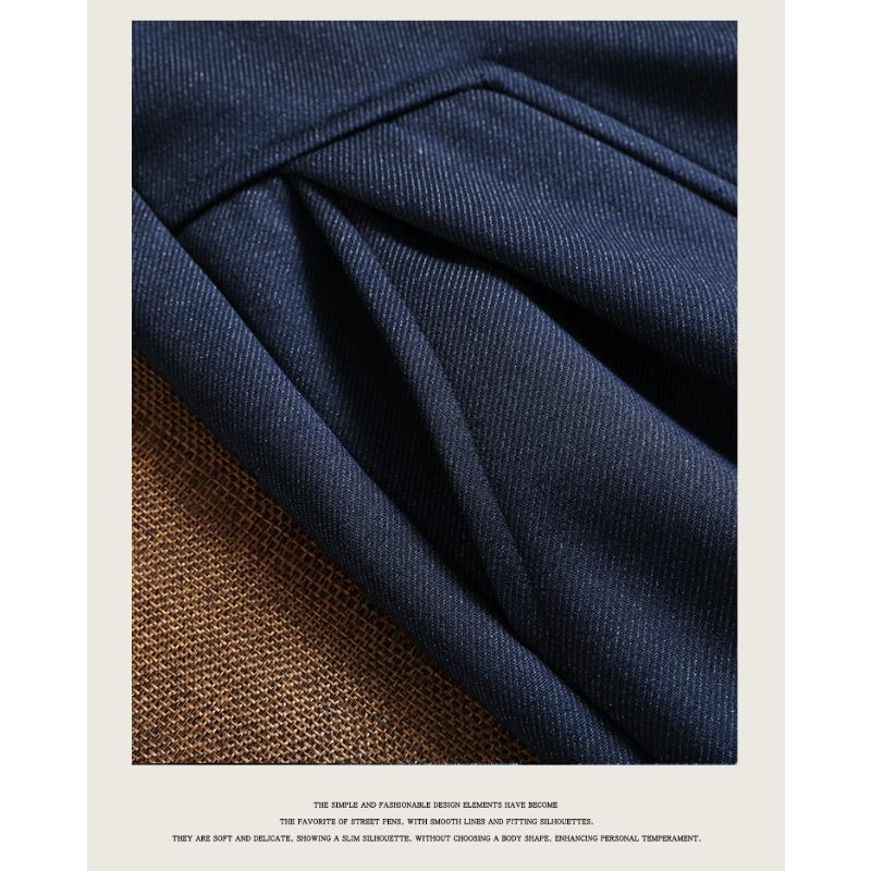 DIMANAF 2025 Autumn Winter Plus Size Women Pants Jeans Denim Blue Lady Long Pants Oversized Loose Casual Bottoms Thick