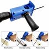 Tragbarer Hubsägen-Adapter für Bohrmaschine, modifizierte elektrische Stichsäge, Elektrowerkzeug, Holzschneidemaschine, Aufsatz mit Sägeblättern