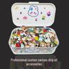 Cute Cartoon Drip Oil Christmas Brooch Pin - Alloy Badge for Clothing & Bags Ornament