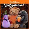 Adorable Halloween Pumpkin Bear Plush Toy Soft Pp Cotton Stuffed Animal Gift