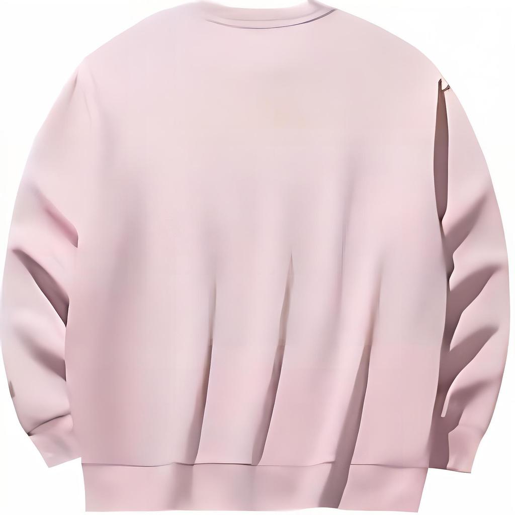 Anta Casual Loose Round Neck Sweatshirt Unisex tops Soft-Pink 172528703-1