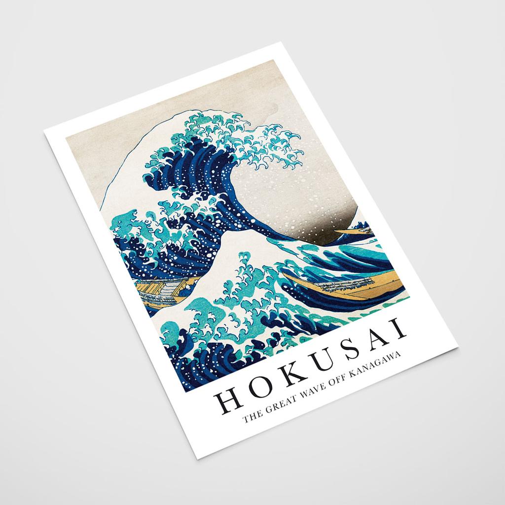 Poster Hokusai Great Wave