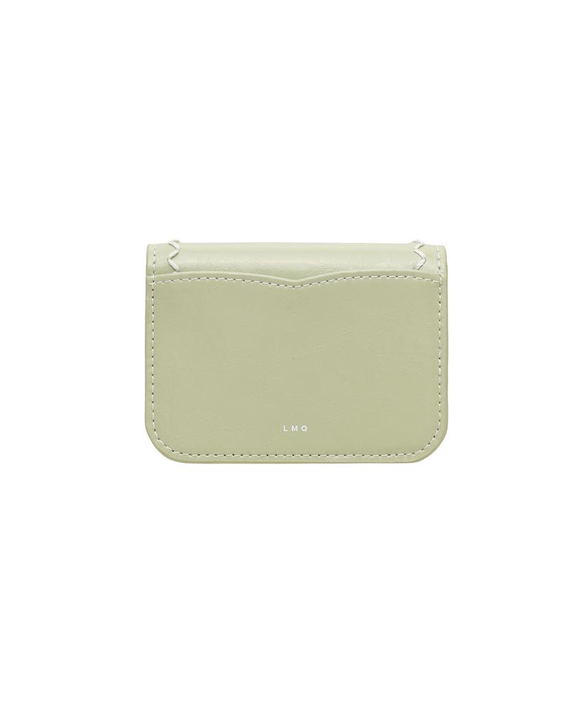 Lemasque Cookie Lock Compact Business Card Holder Mint