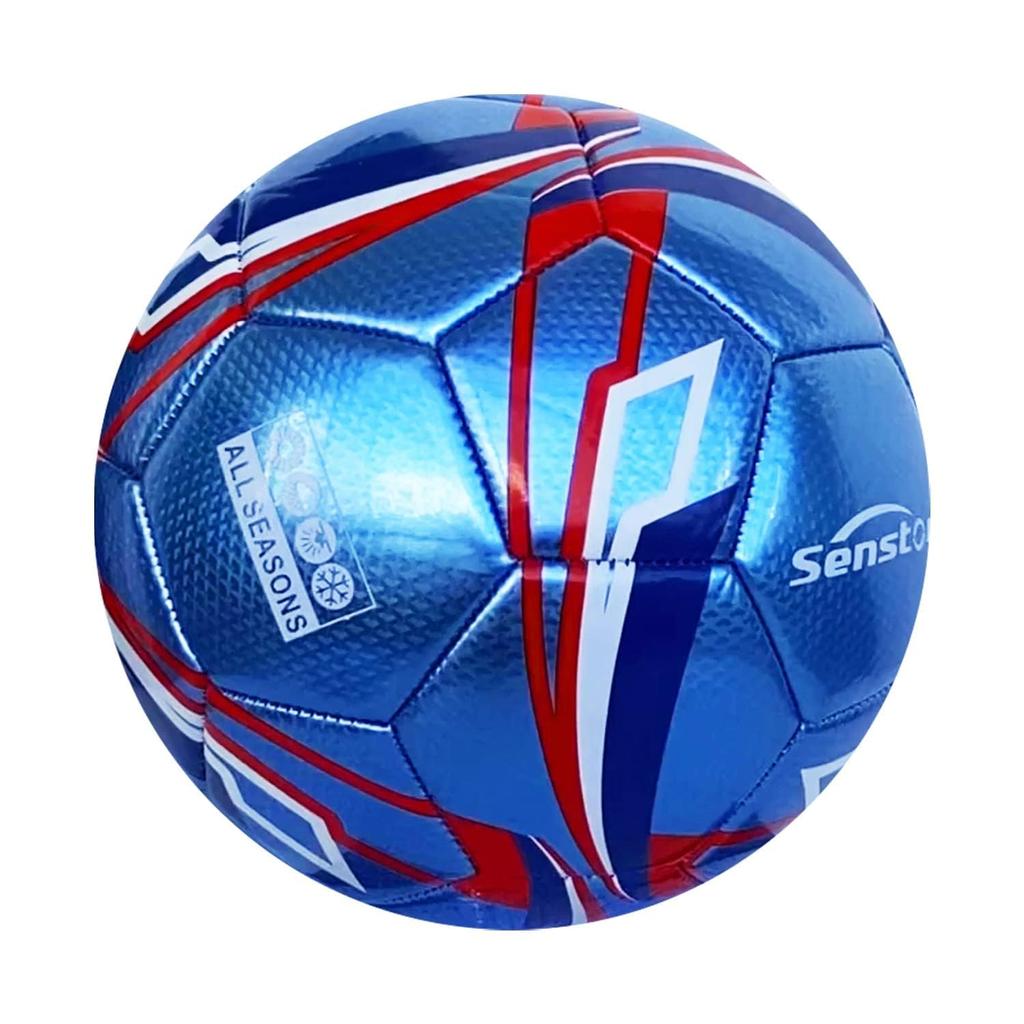 Senston Soccer Ball 4 for Children and Primary and Secondary School Training Ball Match Soccer and Pump No. Teenagers,