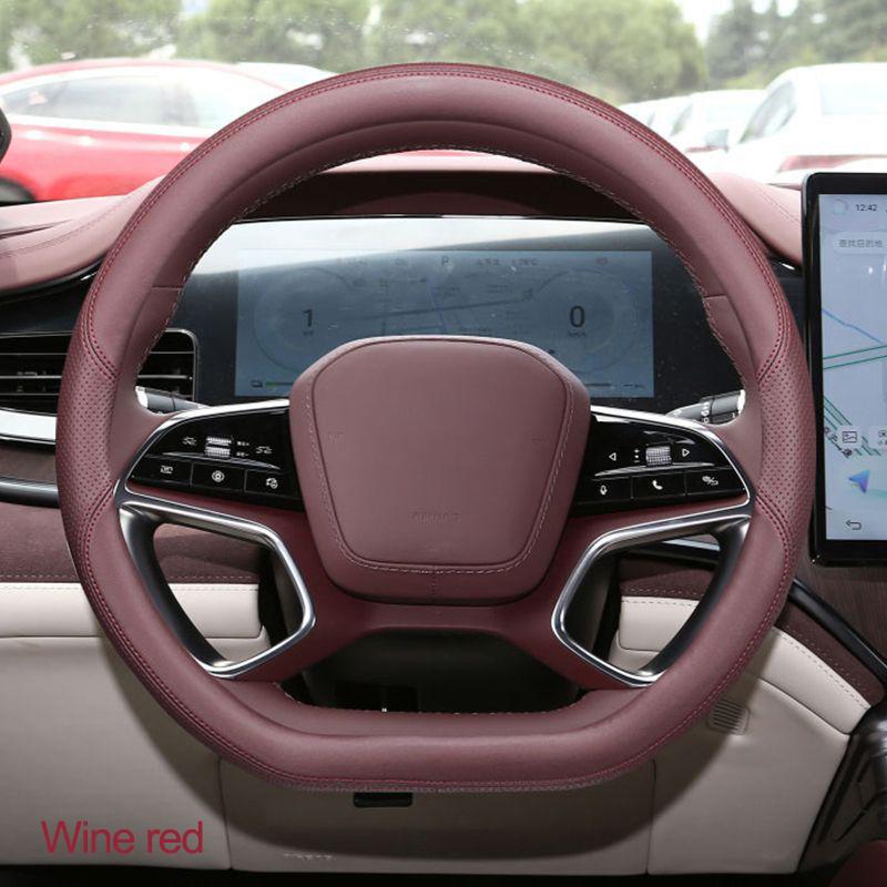 Car Steering Wheel Cover Wrap for BYD Seal 2026 2026 2026 2026 D Type Steering-Wheel