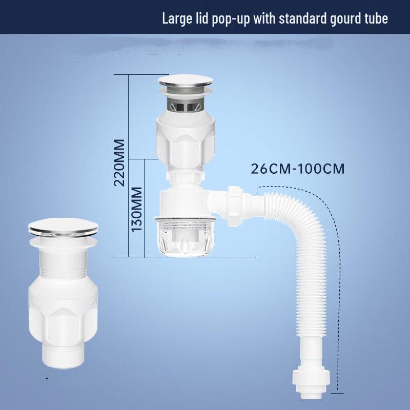 Universal Pop-Up Sink Drain Stopper
