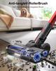 Cordless Vacuum Cleaner 600W, 50KPa, Self-Standing Stick Vacuum for Home, Hardwood Floors, Carpet, Pet Hair, Car (Red)
