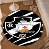 Football Club Emblem Round Rug for Livingroom,Bedroom, Palyroom, Chair Rug, Area rug, Circle Carpet, Large Size Fan Christmas gift