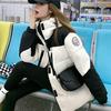 Autumn and Winter Down and Cotton Jackets for Female Workers Clothing , Thick Korean Cotton Jackets, Couple Jackets