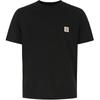 Short-Sleeve Pocket T-Shirt Black Men Tops I030434-89XX