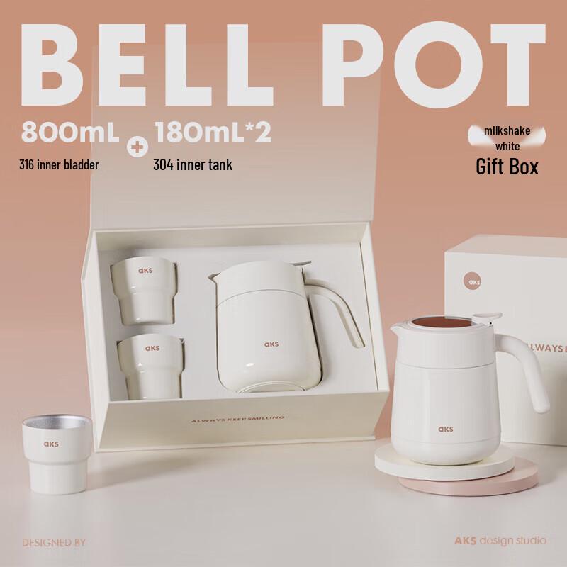 AKS 800ml Portable Stainless Steel Thermos Flask