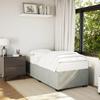 VidaXL Bed Frames Without Mattress Light Grey 100x200 Cm Velvet 3284613