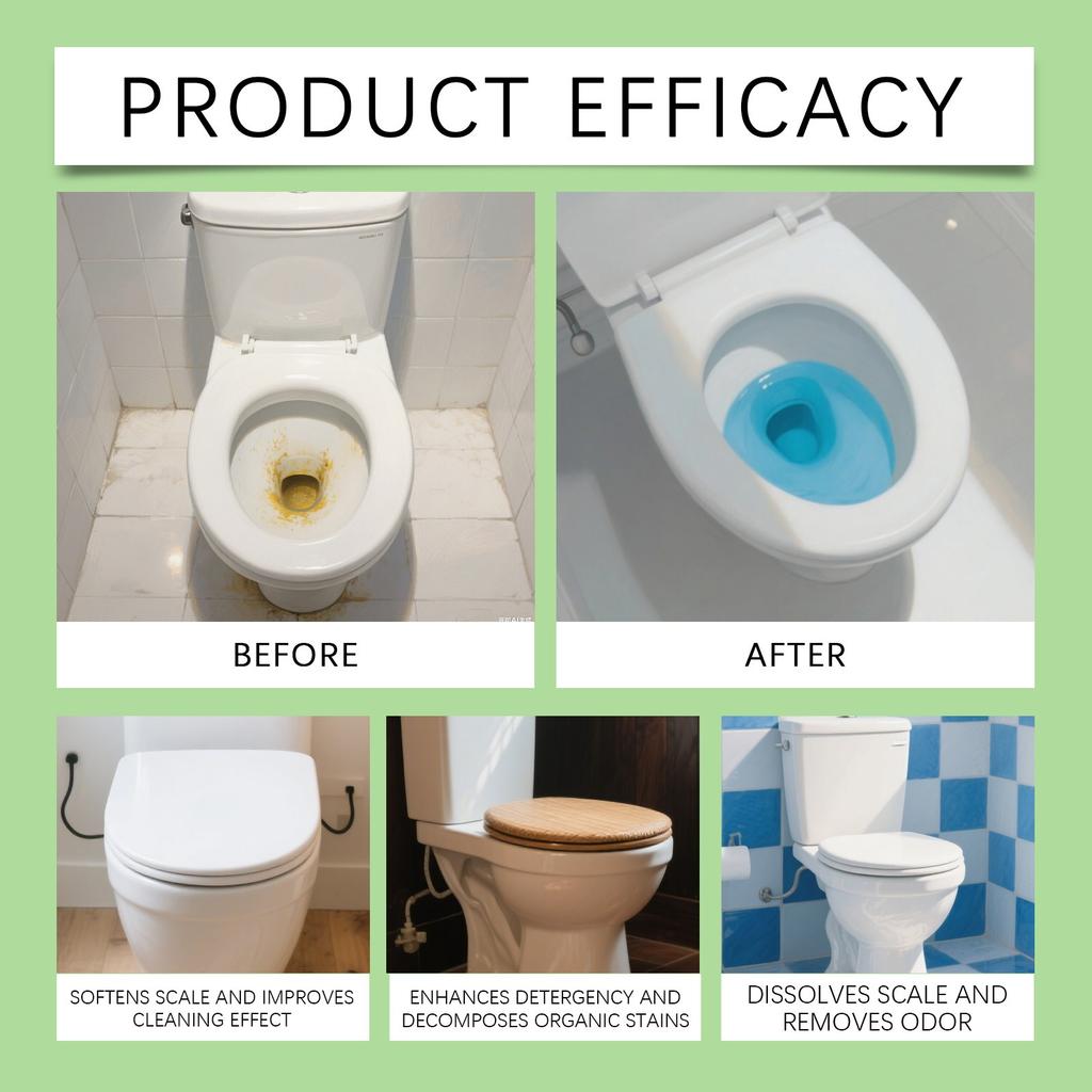 Toilet Bowl Cleaner Toilet Cleaning Strong Removal Of Scale And Odor The Glaze And Keep The Toilet Clean