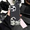cool G-Great W-Wave Kanagawa   Phone Case For iPhone17,16,15,14,13,12,11 Plus,Pro Max Colored Silver Plated Inside Cover