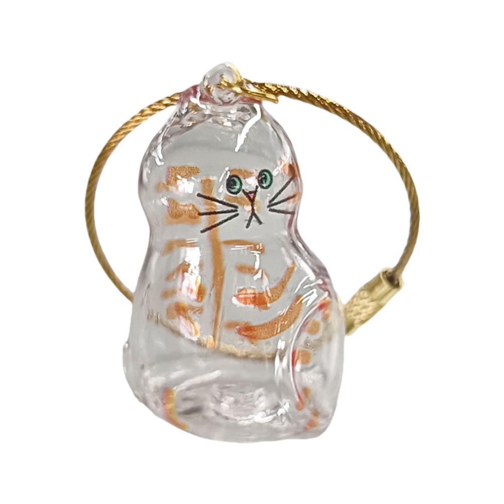 

Transparent Pet Fur Keepsake Capsule Cat Keychain Hair Storage Bottle Cat Hair Storage Capsule Keychain Gift for Pet Lovers