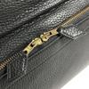 HERMES vintage Serviette Tote Bag Document Handbag Business bag Leather Black