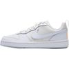 Court Borough Recraft Comfortable Versatile Durable Breathable Low-Top Sneakers Kids Sneakers White Blue IH4519-001
