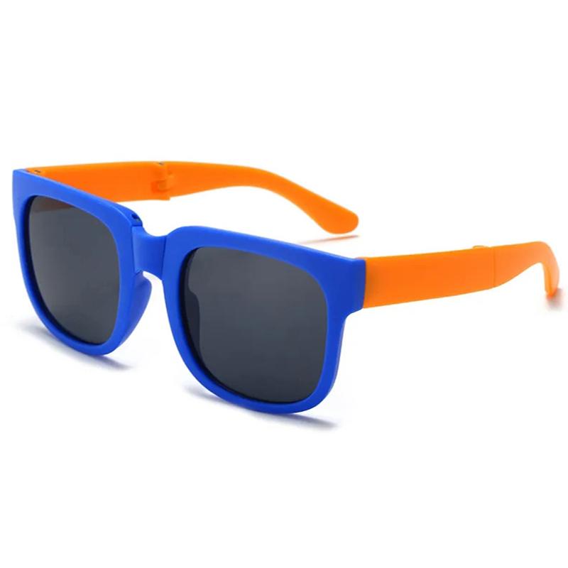 

Детские солнцезащитные очки, складные солнцезащитные очки для мальчиков и девочек, фирменный дизайн, квадратные очки, детские очки, детские солнцезащитные очки, защита на открытом воздухе, UV400