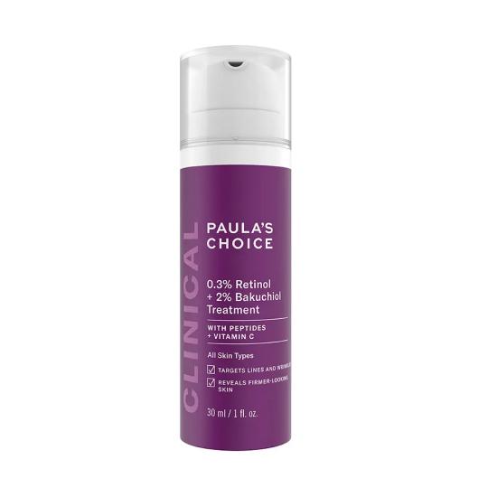 

Paula’s Choice Клинический уход с ретинолом 0,3% + бакучиолом 2% 30 мл 30ml