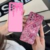 Pink Glitter Phone Case for Samsung Galaxy A20,21s,22,31,32,52,71,80,A91,5G Colorful Cover Smartphone Pretty