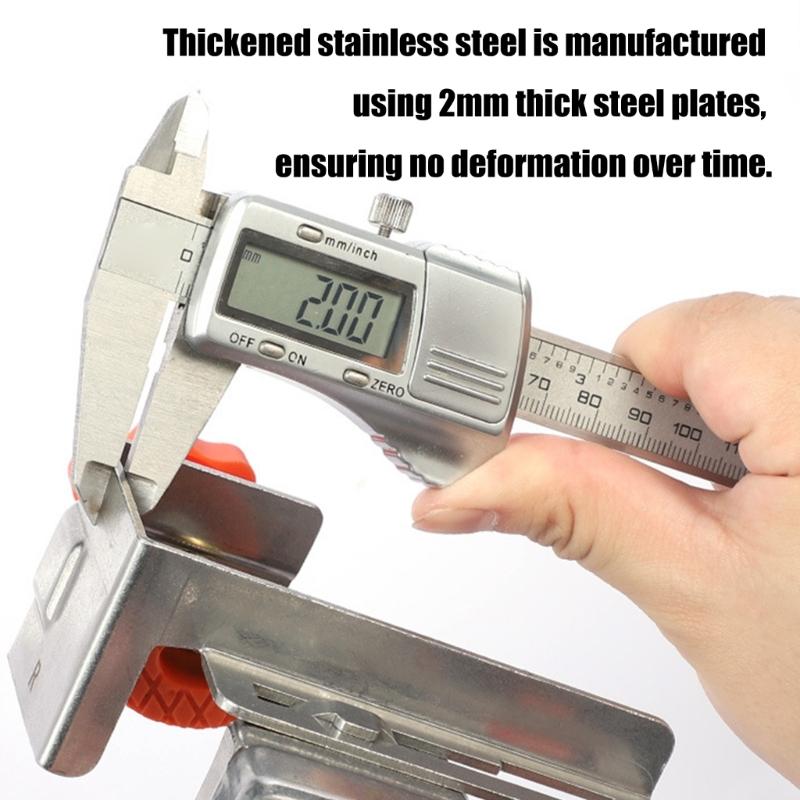 Rustproof Drawer Panel Clamps Tall Cabinet Stabilizers Brackets Drawer Panel Installation Fixing Hardware