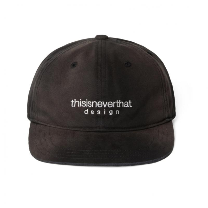 ThIs Is Never BLeached L Logo Cap bLack