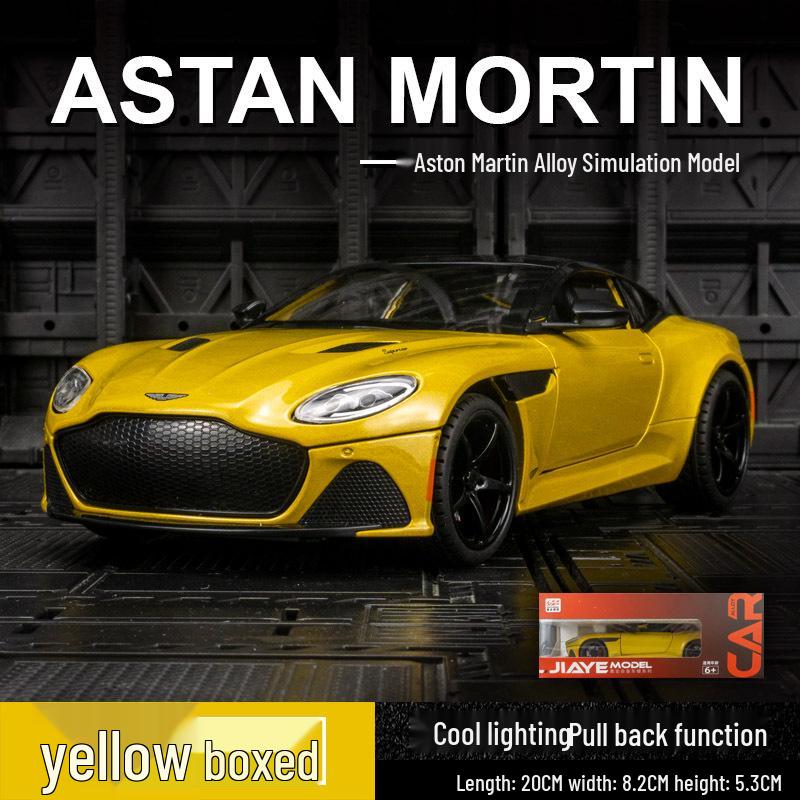 

Игрушечная машинка Aston Martin DBS из сплава со звуком и светом, инерционный механизм