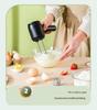 Multifunctional Wireless Egg Beater: Portable, Rechargeable Cream & Dough Mixer for Baking