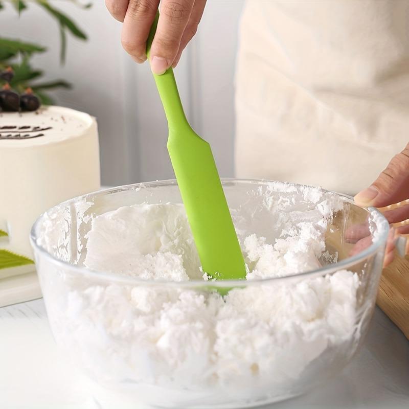 1PCS silicone spatula cream cake bread jam knife stirring knife non-stick baking tool food grade material high temperature resistance