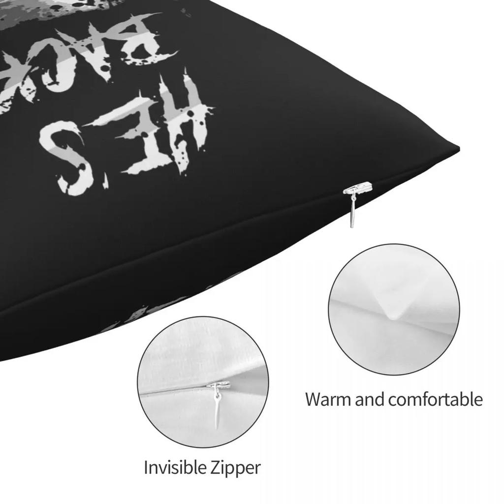 Michael Myers Horrorfilm Halloween Kissenbezug Weicher Polyester Kissenbezug Deko Kissenbezug Sitz Quadratisch 45X45cm