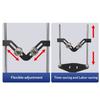 Supporto Reggiritenuta a V 100KG Portata Altezza Regolabile Doppio Supporto a Rulli per Tubo Tondo