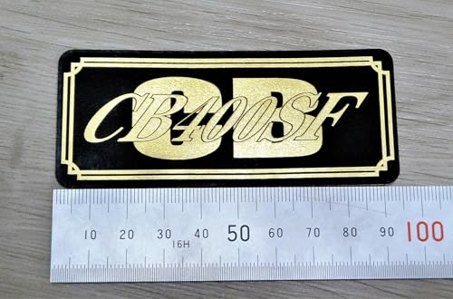 

QB-12-3 CB400SF -1 Honda CB400SF NC31 NC39 NC42 VTEC 1 2 3 Exterior Tank Custom Parts Black Gold Original Sticker