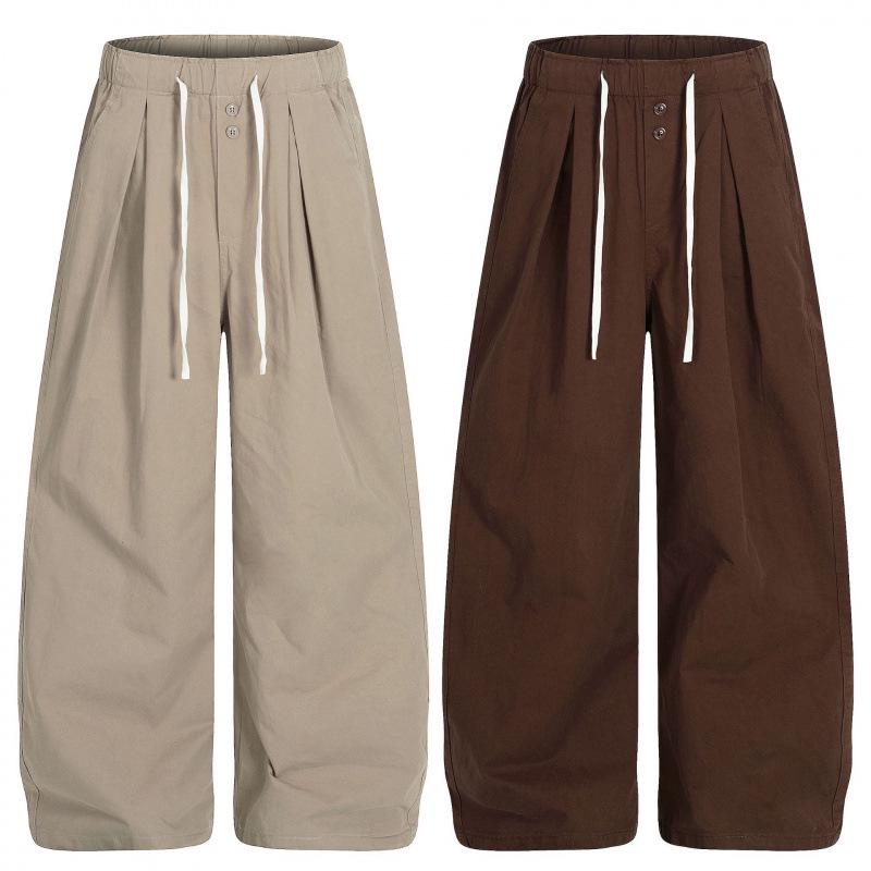 EON 26 Spring Retro Unisex Casual Loose Trousers