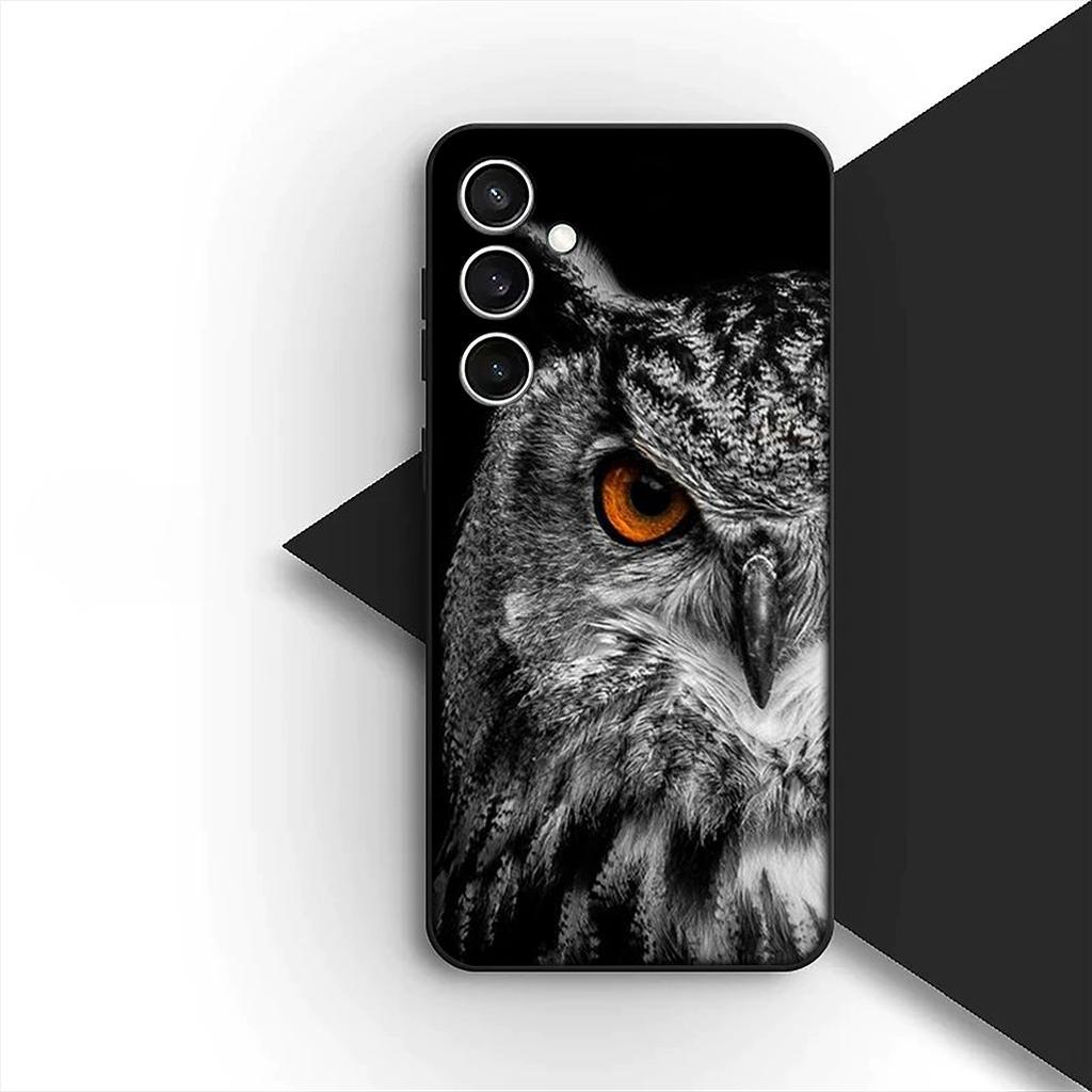 Soft Cover for Apple iPhone 12 13 Pro Max Mini ProMax X XR Air 12Pro 13Pro Casing Phone Case Wallpaper Owl Bird