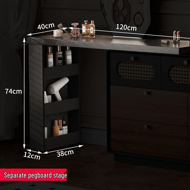 French Antique Style Retro Chest of Drawers and Dressing Table - High-End Bedroom Storage Cabinet 2025.