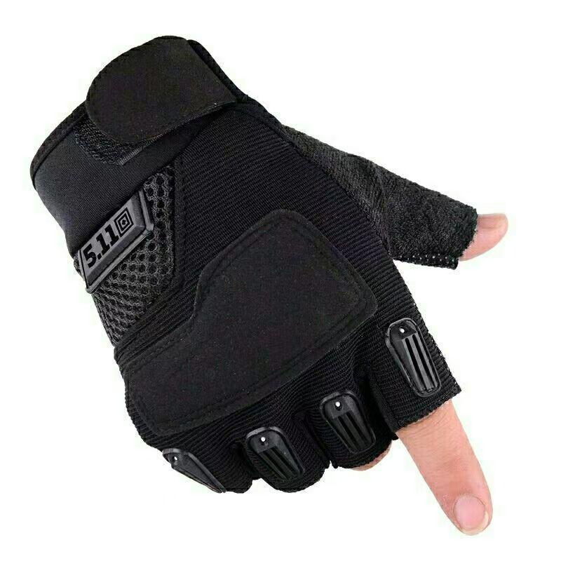 Spring/Summer Tactical Half-Finger Gloves for Outdoor Sports, Cycling, Mountaineering & Fitness