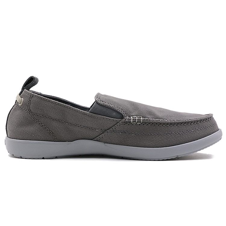 Crocs Fabric Slip-On Non-Slip Durable Low-Top Sports Casual Shoes Men sneaker Gray 11270-0DV