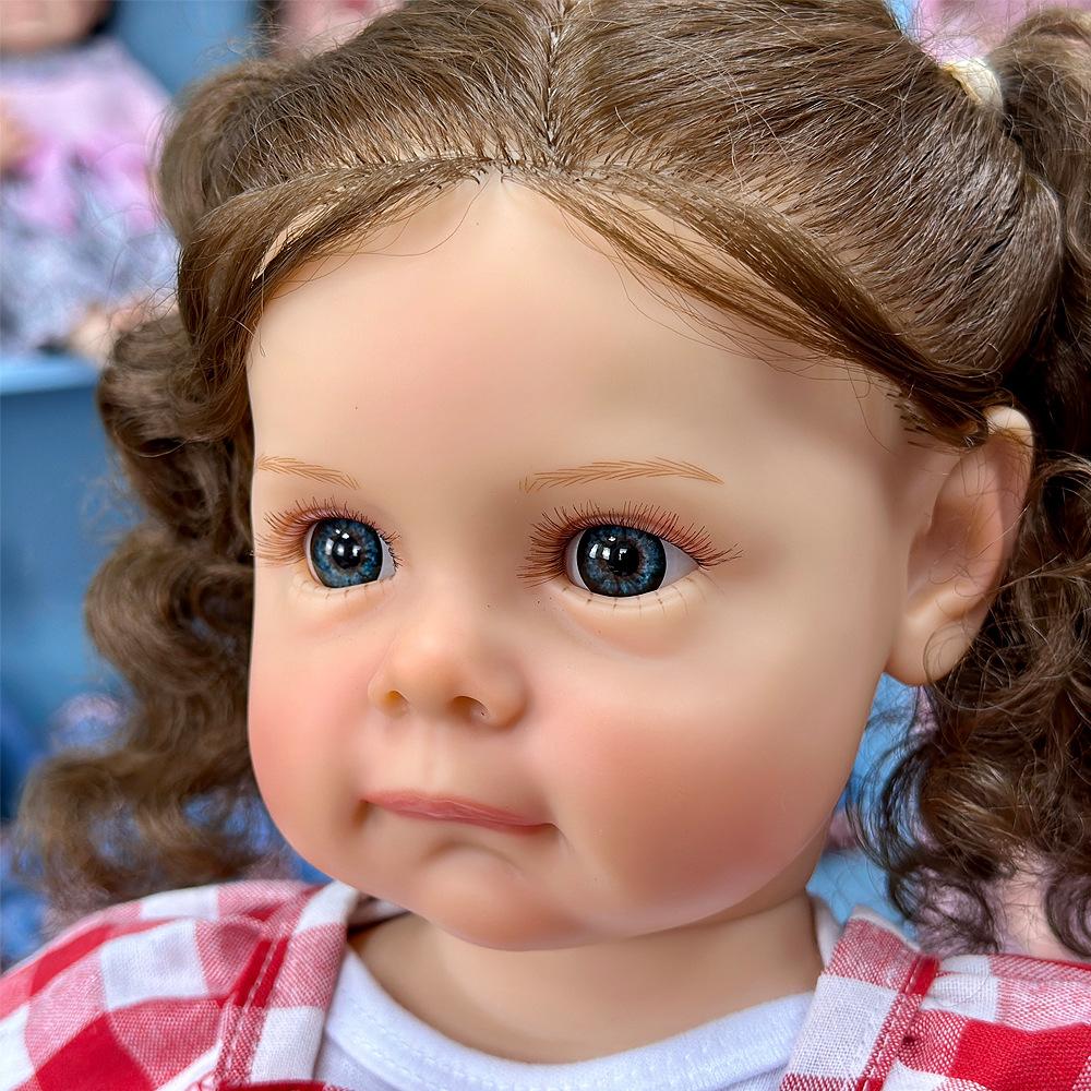 55cm lavável realista macio pintado à mão simulação bebê reborn boneca crianças acompanham brincar boneca