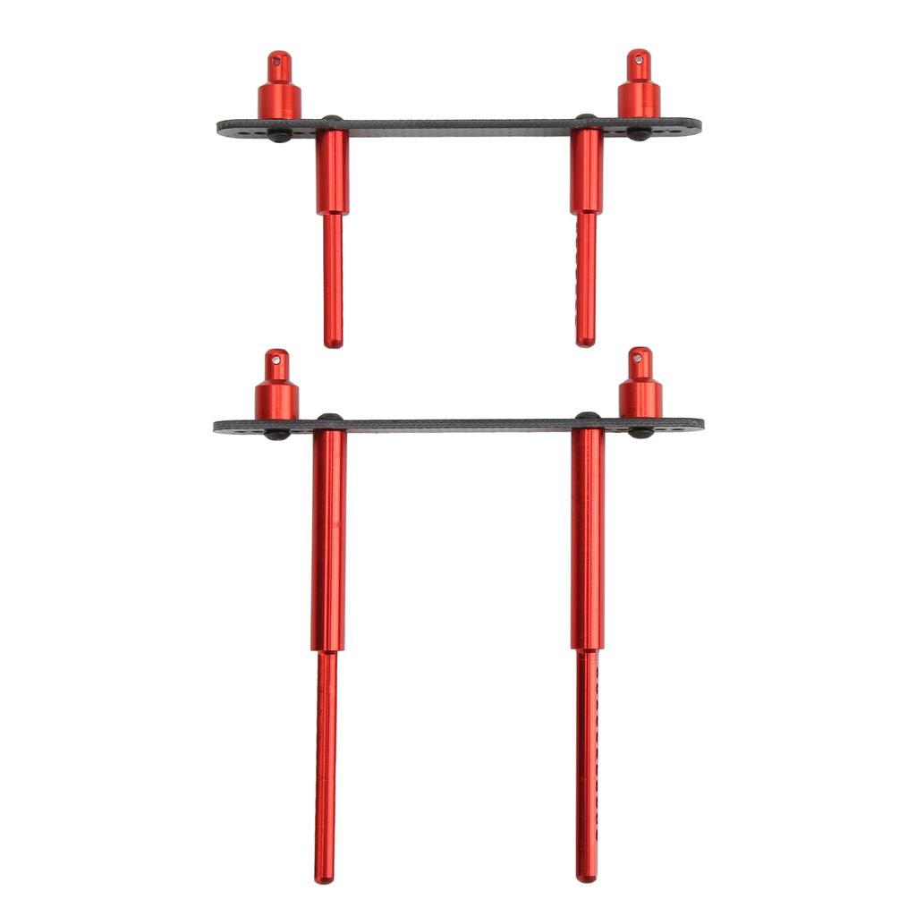 RC Shell Columns Front Rear Aluminum Alloy Carbon Fiber Car Body Mount Post for Axial SCX10 90046