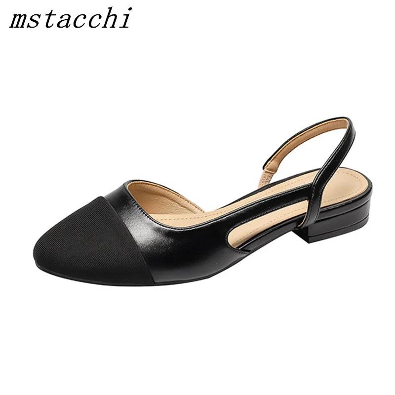 2025 All-match Flats Women‘s Sandals Non-Slip Soft Leisure Shoes Mixed Colors Comfort Low Heel Femme Thick Bottom Designer Shoes