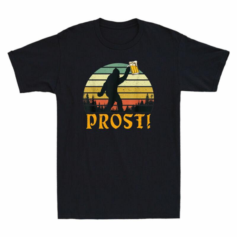 Unisexs Drinking Vintage Love Bigfoot Beer Funny Prost Gerunisex TShirt Oktoberfest S